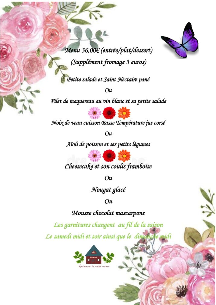 menu à 36 euros printemps page 0001